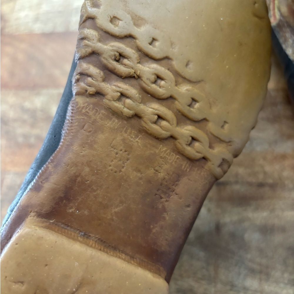 Vintage ladies 8 eye Maine Hunting L L Bean Duck Boots sz 8 - Picture 7 of 7
